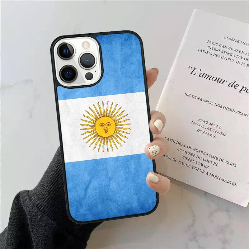Argentine National Flag Phone Case Cover For iPhone 17 Air 15 13 Pro Max 16 14 Plus 11 12 Apple max