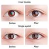 200 st Osynlig Ögonlyftning Genom Klistrad Osynlig Dubbel Ögonlocklyft Tejp Kladdiga Ögonlocksklistermärken Skönhetsverktyg