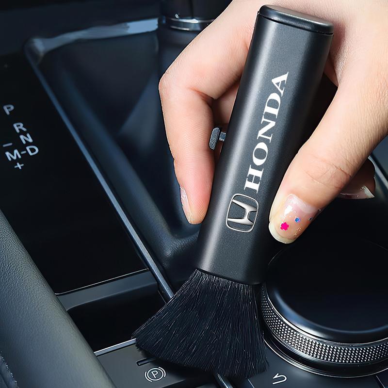 Car Interior Cleaning Brush Air Outlet Dust Sweep Tool For Honda Civic Accord Fit Jazz Pilot CRV Odyssey Passport City Shuttle BI2
