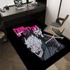 1pc Danganronpa Home Office, Durable Polyester Floor Mat with Easy, Office Decor, Urban Style, Nonslip Backing