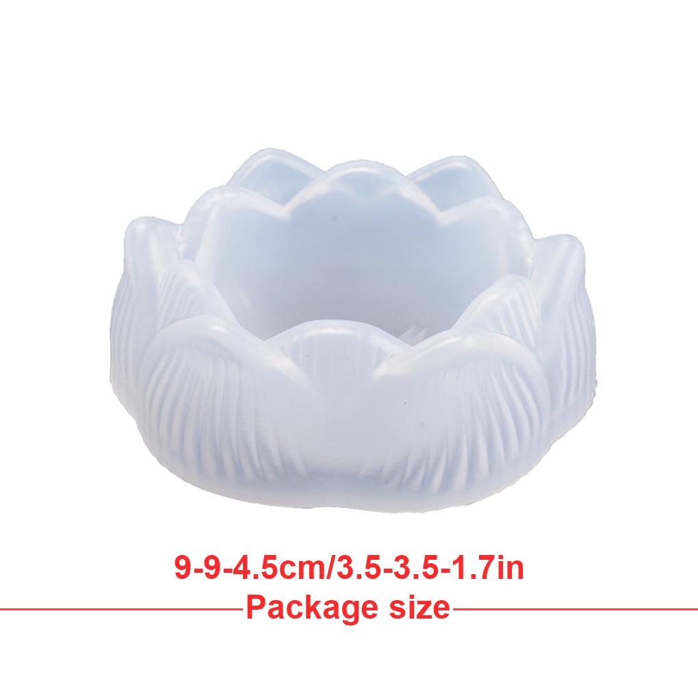 Ashtray for Weed Casting Lotus Art Reusable Demold Candle Holders Flower Pots DIY Container Household Supplies Ring Necklace