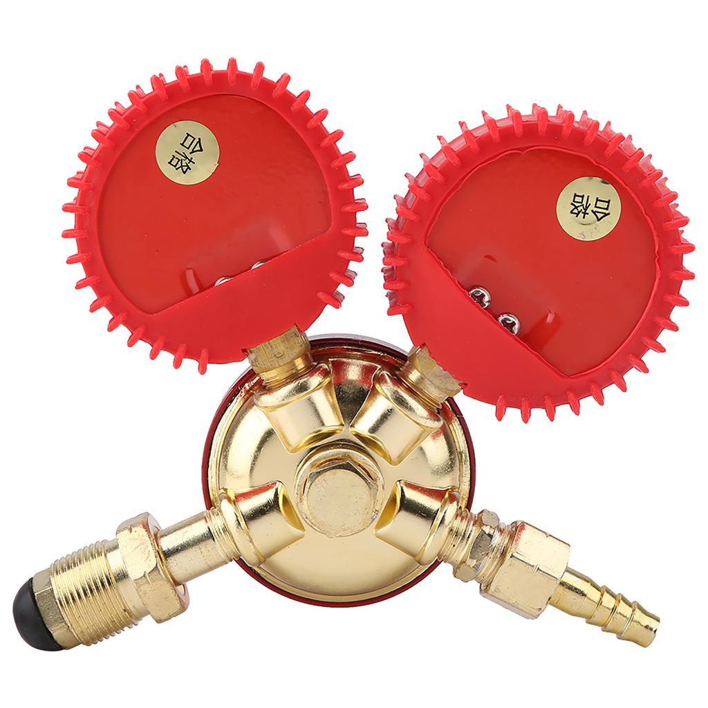 YQW‑02 Zinc Alloy Propane Pressure Gauge Welding Cutting Parts Propane Pressure Reducer