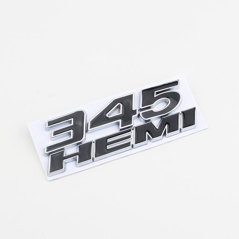 345 HEMI modifiziertes Auto-Logo Beschriftung RAM 1500 2500 Pickup-Truck Logo Metall Autoaufkleber
