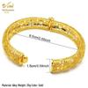 Alloy Spring Indian Gold-Plated Hollow Jewelry Set: Women's Bracelet Ring Bridal Accessories