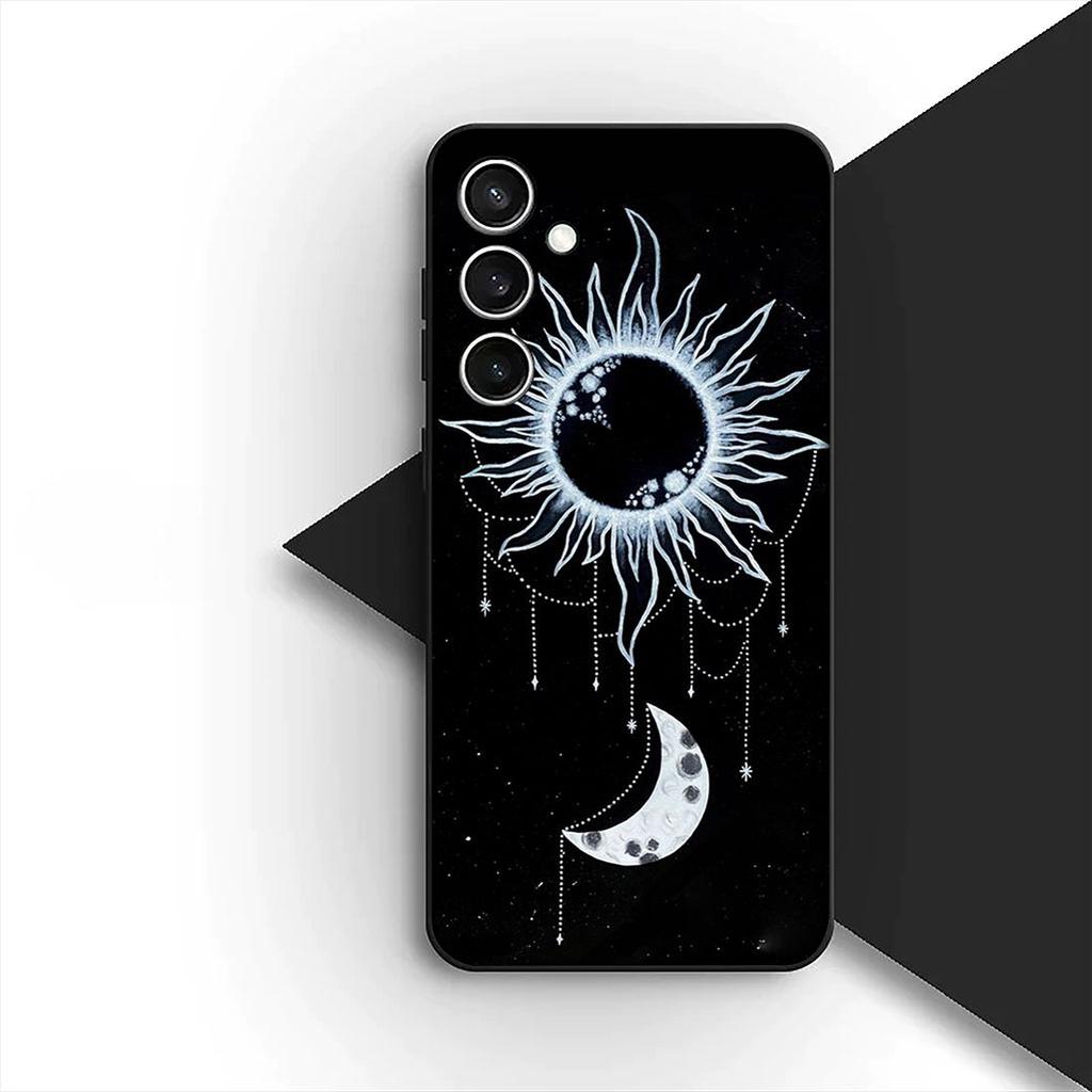 Protective Cover Sun Moon Funny Face Stars for Huawei P30 P20 Mate 20 10 Pro Lite Y7A Y8S Y7 Y9 Prime 2019 Phone Case