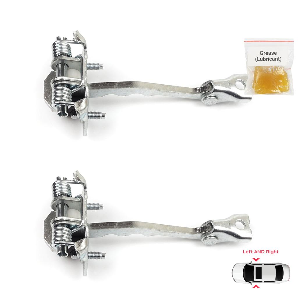EDP1256-1 2 Pieces Left AND Right Door Catch Hinge Brake Stop Check Strap Limiter for Renault Megane CC Cabriolet Convertible EZ 2010-On 804305514R 