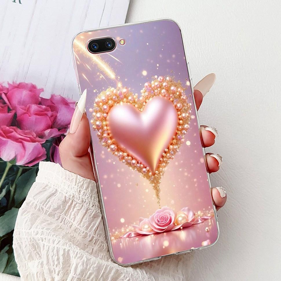 For OPPO A3S Case CPH1803 Soft Slim Fundas Cute Cartoon Cover For Oppo A5 AX5 CPH1809 OppoA3s Phone Cases Oppo A3 s A 3s Coque