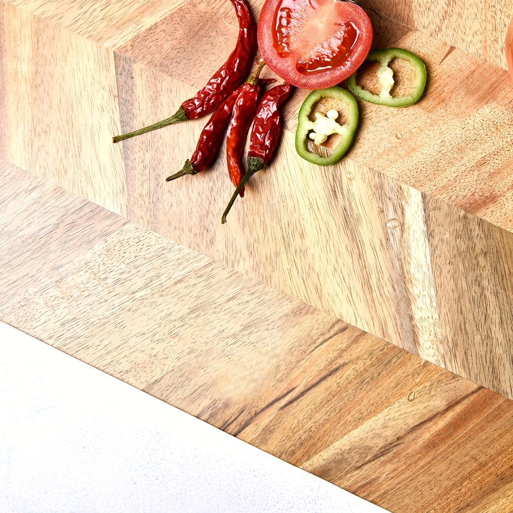 1pc Acacia wood cutting board, rectangular cutting board, high-end kitchen panel fruit chopping board, a great gift item