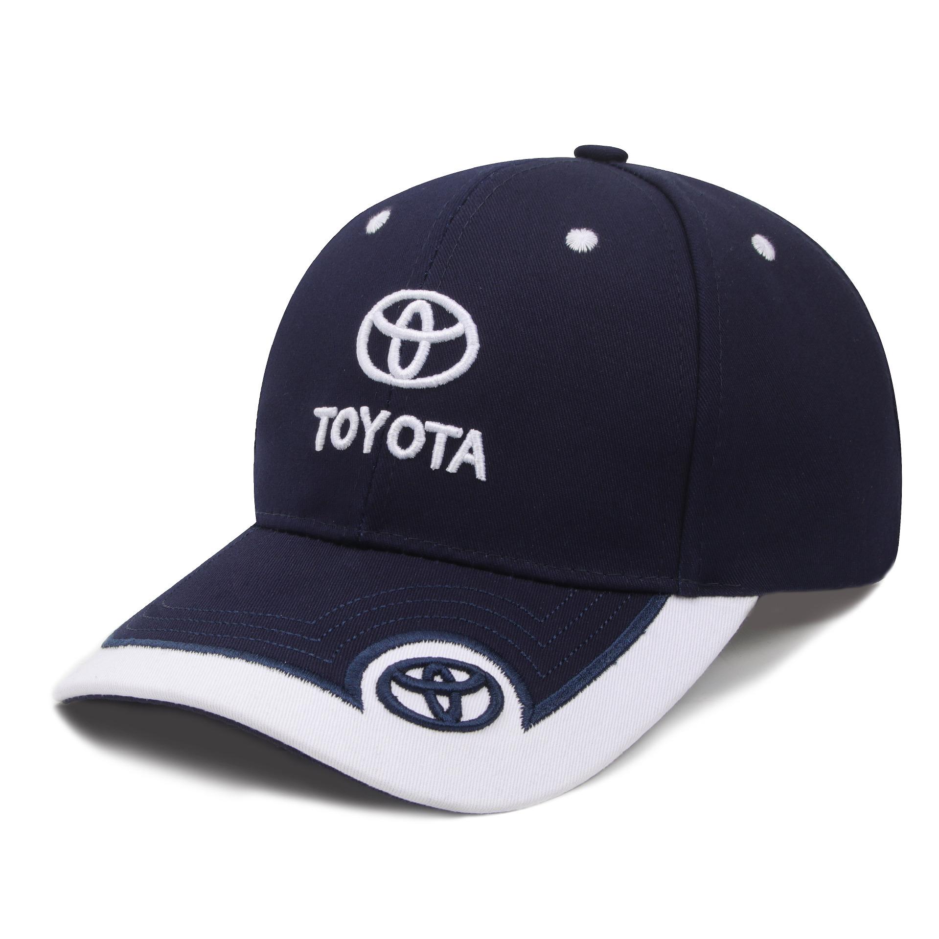 

Hot For Toyota Embroidery Logo Adjustable Baseball Caps Outdoor Casual Hats Sunscreen Hat For Toyota Corolla Camry Yaris Chr Aur