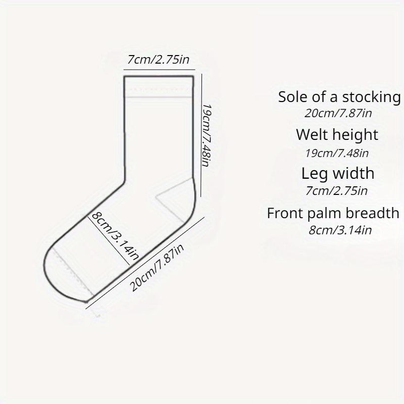 5 pares de meias femininas de inverno, meias grossas de lã quente, meias femininas, meias de Natal