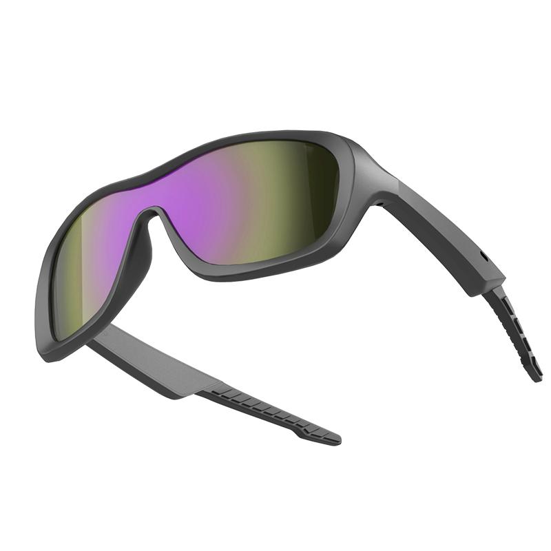 S3 Winddichte Smart Audio Brille für Schneesport, Fotochemische UV-Schutz Anti-Blendung Touch Control Sonnenbrille