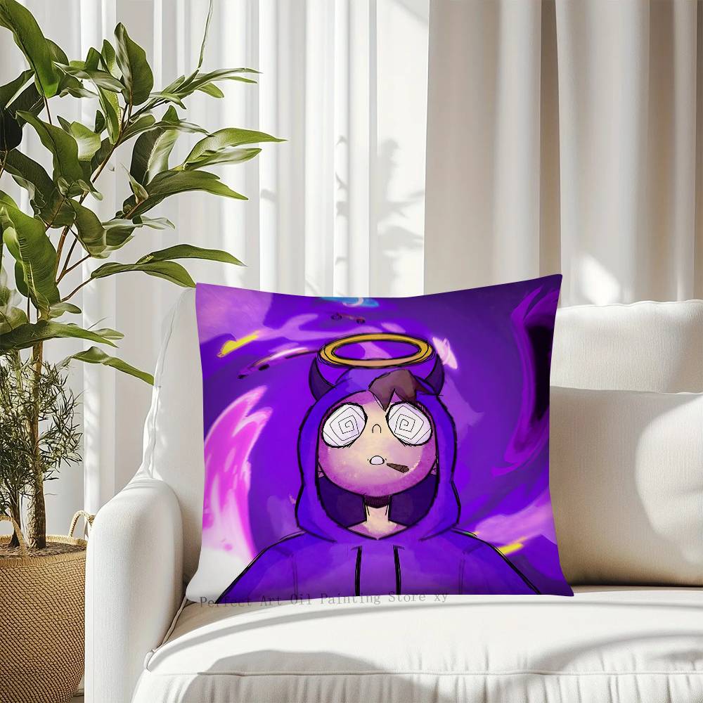 Tha S-Supreme Rapper Thasup Pillow Case Fashion Square Pillowcase Bedroom Sofa Room Ins Decoration Leisure Cushion Cover