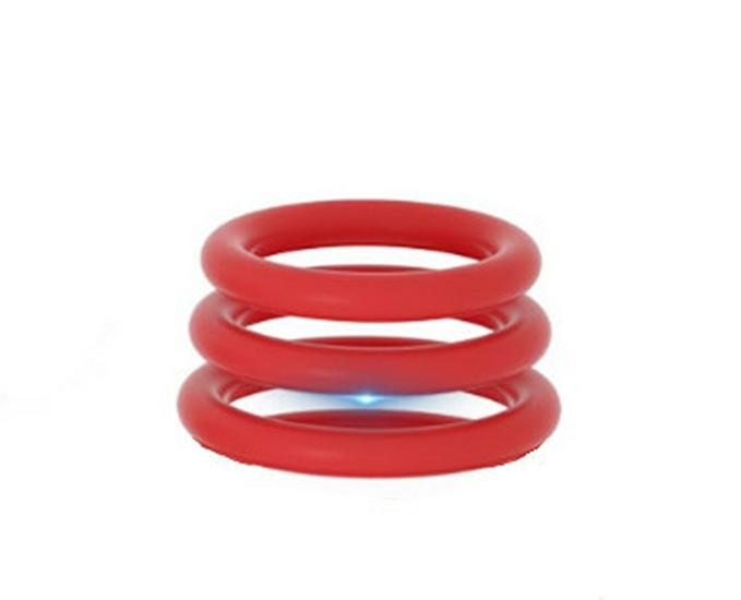 Men's Silicone Lock Ring for Enhanced Performance and Delayed Ejaculation - Erotic Adult Toy.