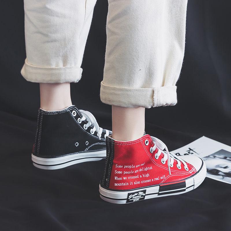 Модные высокие мужские спортивные туфли летние парусиновые кроссовки дизайнерские — фото 3