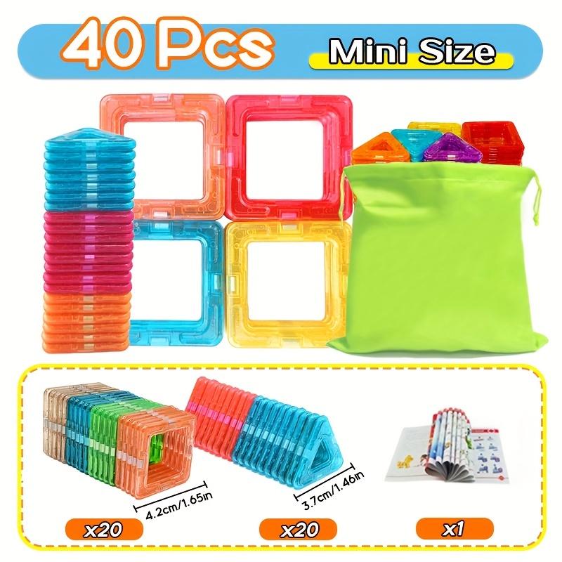 Magnety Hračky pro děti Velké a Mini velikosti Plus Magnetické bloky pro děti Sada designérů Stavebnice Hračky pro kluky Stavebnice t