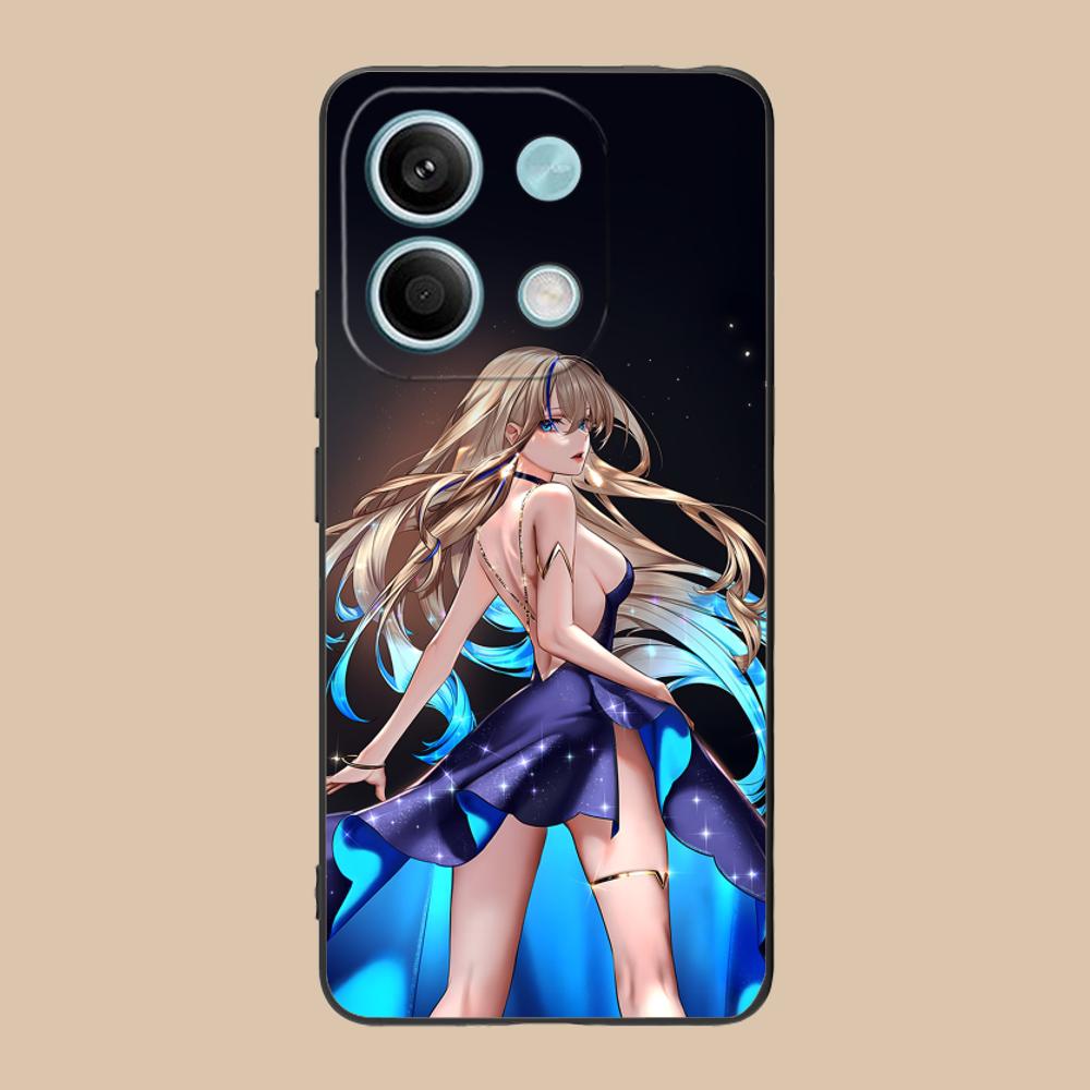 HSR Serval Matte TPU Mobile Phone Case for Xiaomi 15 14 13 12 Mi 11 T Ultra Lite Pro S X 5G Colorful Printing Cover