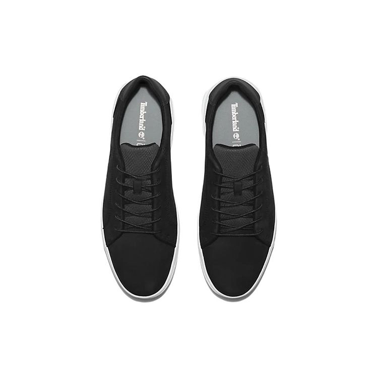 Timberland Seneca Bay Leather Durable Lightweight Low-Top Sneakers Men Sneakers Black A275R015