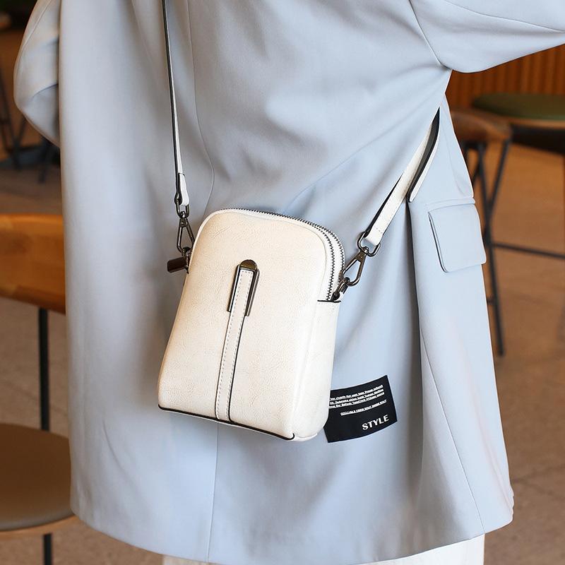 Phone Bag for Women Crossbody Bag 2025 New Fashion Versatile Large Capacity Cowhide Small Bag Genuine Leather Shoulder Bag for Women