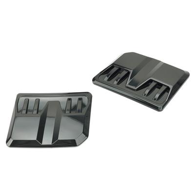 2 st Universal Bil Exteriör Motorhuv Ventilationsgaller Luftintag Trim