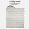 A1R Four-Season Camping Sleeping Bag - Skin-Friendly, Thick, Cotton, Splicable, Warm Envelope Style for Outdoor Use.