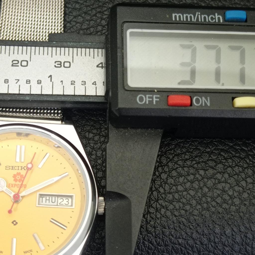 JAPAN VINTAGE REFURBISHED SEIKO EXPO 70 AUTOMATIC 6309A MENS WATCH A441819-1 Sk-a441819