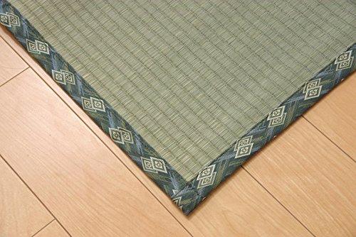 IKEHIKO Nishijin Igusa Rug, Edo-style (2 Tatami Mats), Approx. 176 X 176 Cm, Made In Japan, Thread-Pulled Weave, Cypress Finish #6301032