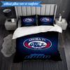 3PCS Arema Football club Printed Soft Bedding Set,Including 1pc Duvet Cover And 2pcs Pillowcases Perfect for Bedroom, Dormitory, Fan gift