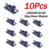 10-100Pcs Adjustable Output LM2596S Step Down Module DC to DC Buck Converter Voltage Regulator Conversion Power Supply Module