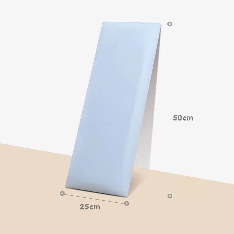 3D Wall Stickers Self-Adhesive Thicken Tatami Anti-Collision Soft Back Wall Mat Anti-Bump Living Room Background Wall Pad Decor