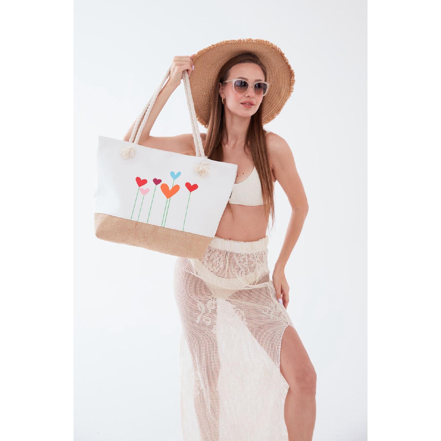 

Женская пляжная сумка Пляжная сумка с рисунком Повседневная сумка через плечо