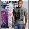 BDSM T-shirt Bondage Sensory Deprivation Hentai Sado Masochist Pain XL DK Gray