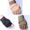Tactical Gloves Outdoor Fitness Riding Sun Protection Half Finger With Sweat Wicking For Adults