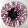 100% Silk Hair Weave Bonnet Satin Designer Bonnets Double Layer Hair Bonnets