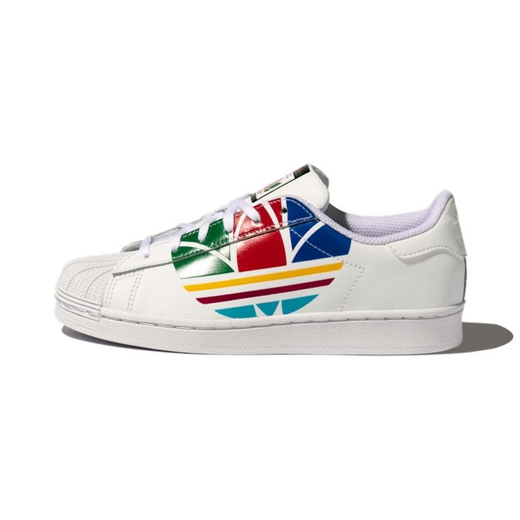 (PS) adidas Superstar Pure J Colorful Trefoil - Cloud White Kids FW4008 EU 28