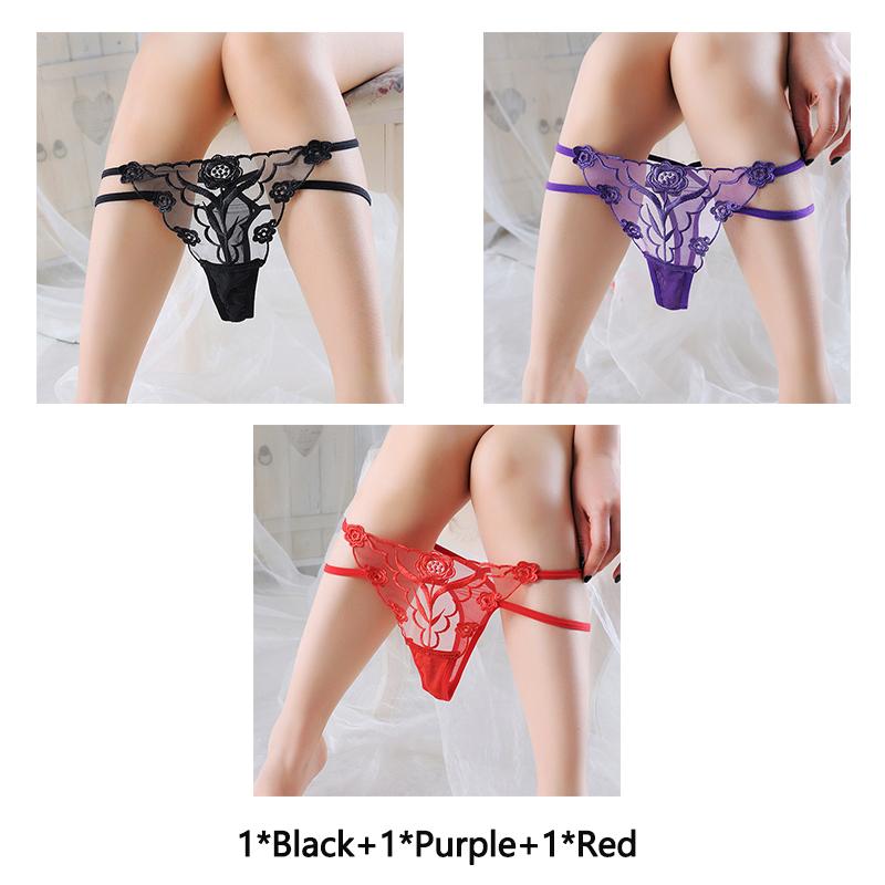 Sexy G-string T Panties Female Underwear Lace Thongs Women's Pants Sexy Panties Erotic Women