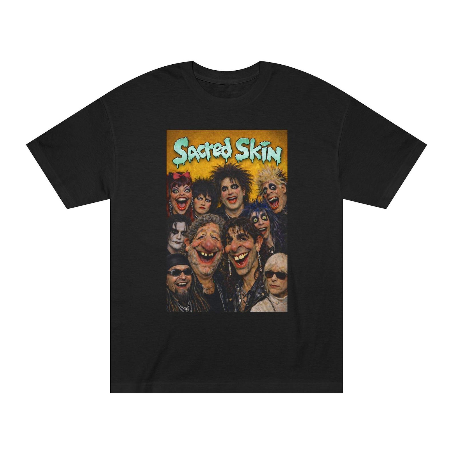 Sacred Skin Tee | Spitting Image Goth Collage L