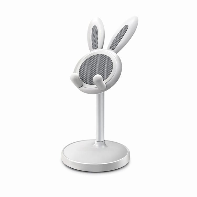 Cartoon Bunny Desktop Mobile Phone Holder Stand Adjusted Student Desktop Lazy Home Selfie Live Support Phone Holder