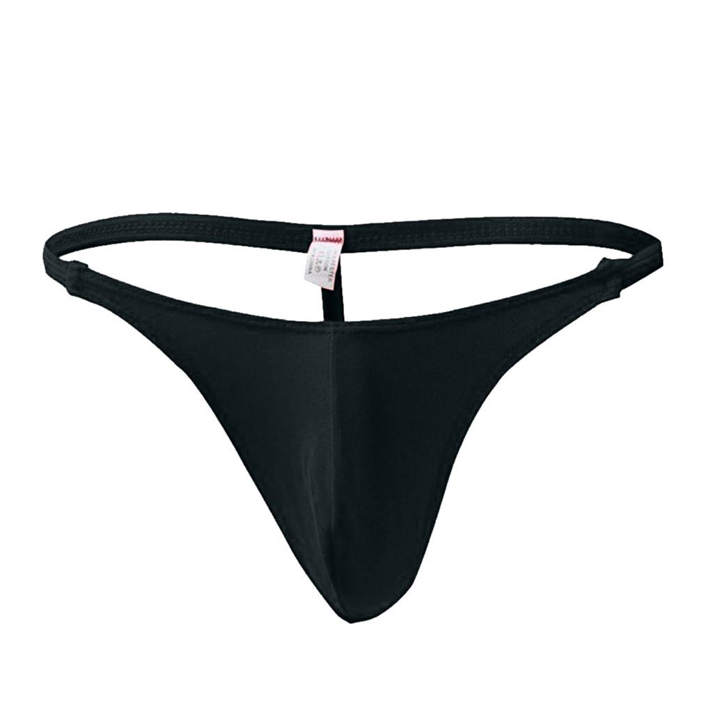 Men's Sretch G-string T-back Micro Thong Briefs Underwear