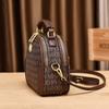 Bag Women's Bag 2025 New Autumn and Winter Fashion Shoulder Messenger Bag Polyester Small Round Bag High-end Handbag Women's Tide