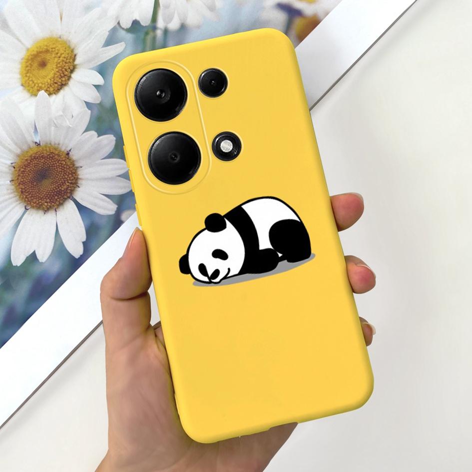 For Xiaomi Redmi Note 13 Pro 4G 2024 Case Cute Love Heart Cactus Soft Matte TPU Cover For Xiaomi Poco M6 Pro 4G Note13 Pro Coque