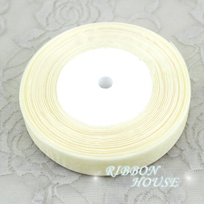 (50 yards/roll) 3/4'' (20mm) Ivory organza ribbon gift wrapping decoration Christmas ribbons