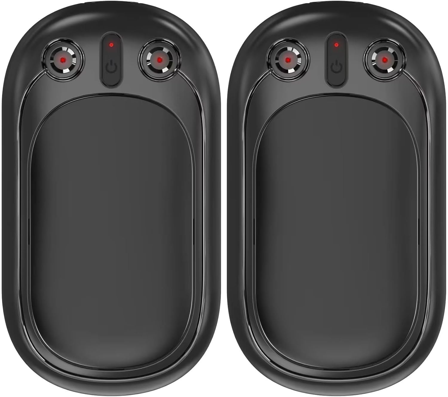 Rechargeable Hand Warmers 2-Pack, 5000mAh Portable Electric Warmer for Outdoor Activities чёрный