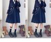Japanisches JK Uniform Kleid Set: Authentischer langer Brustschutzrock für junge Damen von Hu Mu Tao