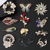 Elegant Women's Brooch: Versatile Bow & Insect Flower Design with Anti-Exposure Feature
