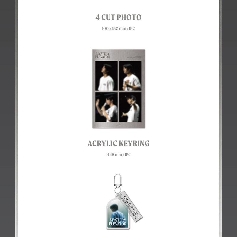 チャウヌライブDVD CHA EUN-WOO Mystery Elevator ASTRO CHA EUNWOO 2024 JUST ONE 10 MINUTE MYSTERY ELEVATOR IN