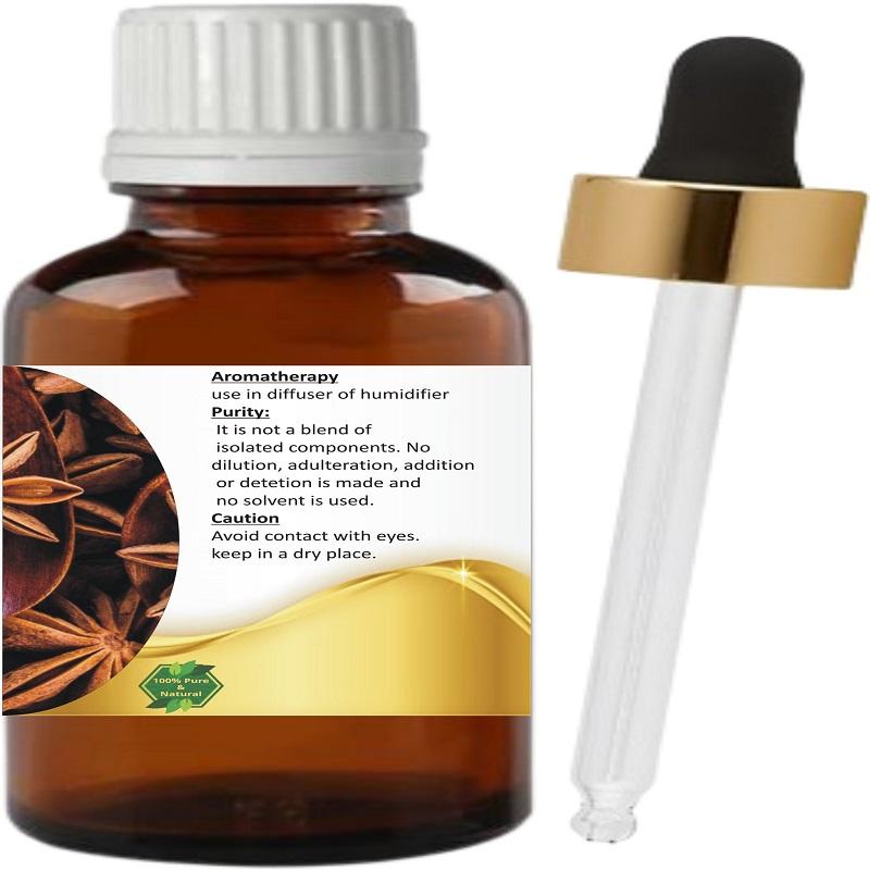 Levenmooi Anisestar (Illicium verum) Pure & Natural Therapeutic Grade Essential Oil Glass