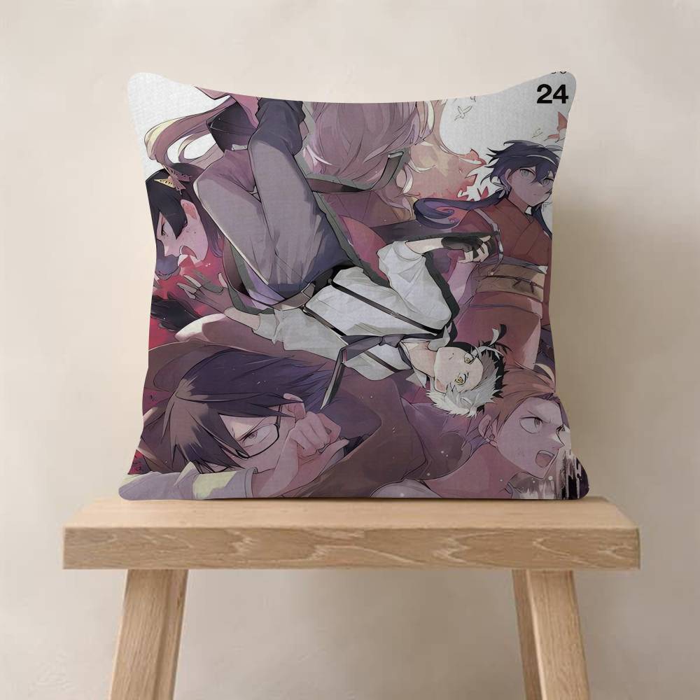 Anime BBungo SStray DDogs Pillow Anime Pillow Sofa Bed Head Pillow Cover Cushion Cover Fashion
