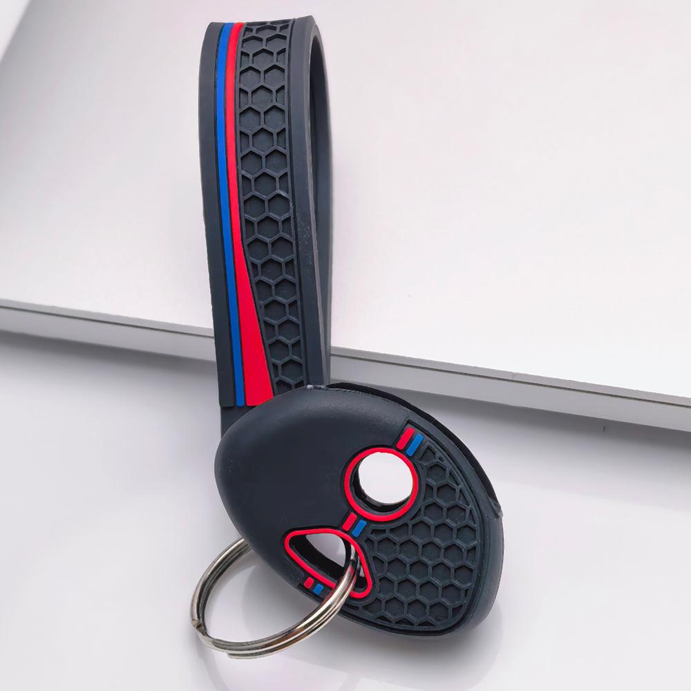 Motorcycle Key Fob Cover for BMW K1200R K1200S R1200RT K1300R K1300S S1000RR F650GS F800GS F800ST R1250GS R1250RT F700GS HP4 with Keychain Key Cover