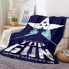 Classic Movie Top Gun Blanket Children's warm and beautiful blanket soft and comfortable blanket birthday gift