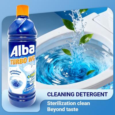 Alba Toilet Bowl Cleaner Gel, For Cleaning and Disinfecting, Bleach Free, Ocean Fresh Scent.
